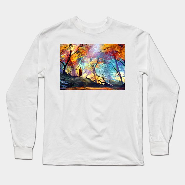 Sekiro Colorful Forest Long Sleeve T-Shirt by Christian94